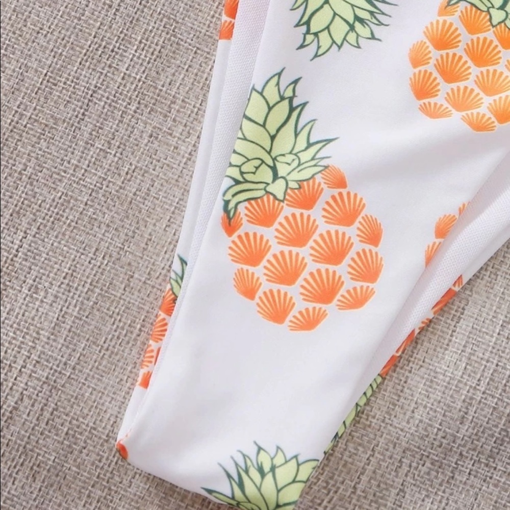 NWT Shein: Size Large Pineapple Cheeky Bikini Set - Picture 8 of 14